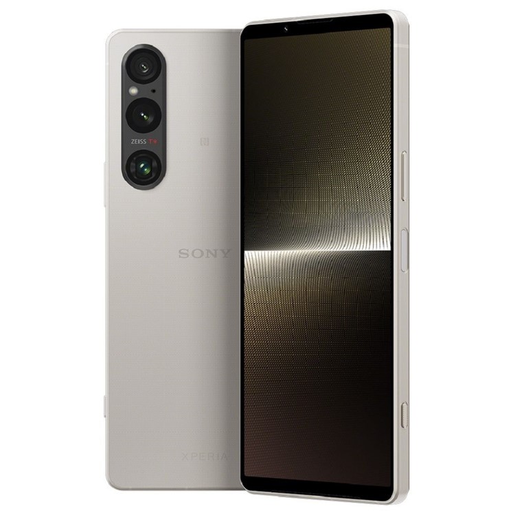 Sony Xperia 1 V 256GB 5G SIM Free Smartphone - Platinum Silver