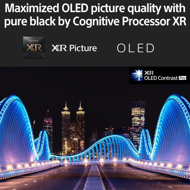 Sony A80K BRAVIA XR OLED 55 Inch 4K HDR Google TV