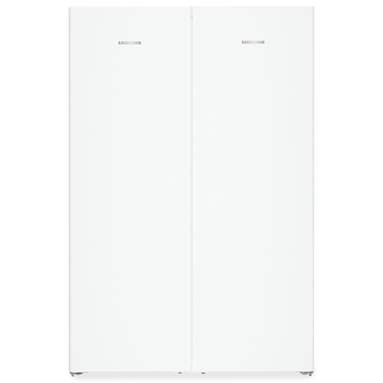 Liebherr 677 Litre Side-By-Side American Fridge Freezer - White