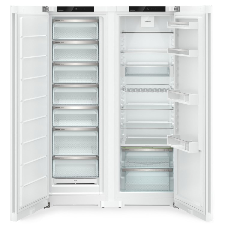 Liebherr 677 Litre Side-By-Side American Fridge Freezer - White