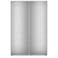Liebherr 677 Litre Side-By-Side American Fridge Freezer - Silver