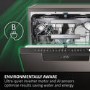 Haier Washlens Plus Series 2 Integrated Dishwasher - Smart Wi-Fi, B-Rated, White control panel