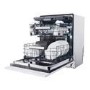 Haier Washlens Plus Series 2 Integrated Dishwasher - Smart Wi-Fi, B-Rated, White control panel