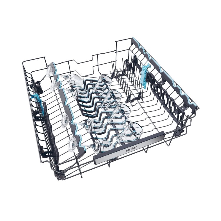 Haier Washlens Plus Series 2 Integrated Dishwasher - Smart Wi-Fi, B-Rated, White control panel