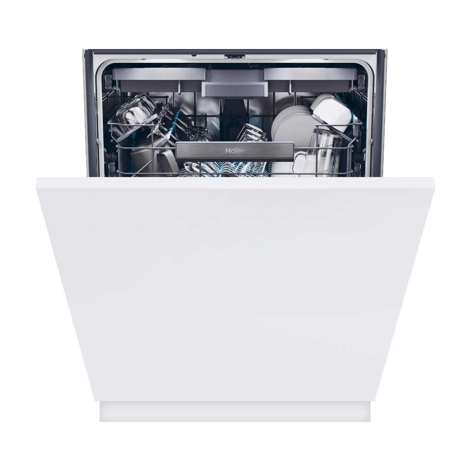 Haier XS6B0S3FSB-80 Washlens Series 6 16 Place Settings Fully Integrated Dishwasher