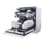 Haier Washlens Series 4 Integrated Dishwasher - Smart Wi-Fi B-Rated Black control panel