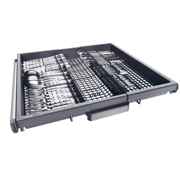 Haier Washlens Series 4 Integrated Dishwasher - Smart Wi-Fi B-Rated Black control panel