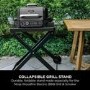 Refurbished Ninja Woodfire Electric BBQ Stand - Black