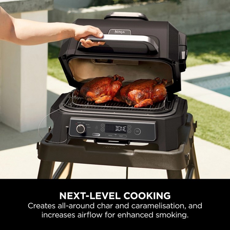 Ninja Woodfire XL Roast & Smoke Rack - Silver