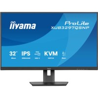 iiyama ProLite XUB3297QSNP 32" IPS QHD USB-C KVM Height-Adjustable Monitor