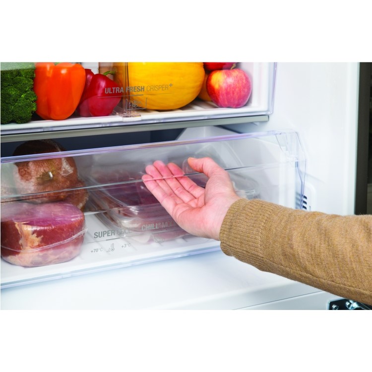 Hotpoint XUL85T1ZWOJH Day 1 Ultima 189x60cm 328 Litre Freestanding Fridge Freezer Polar White