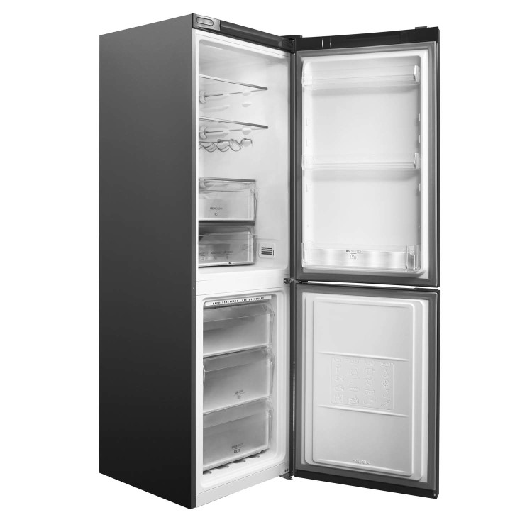 HOTPOINT XUL8T2ZXOV 338 Litre Freestanding Fridge Freezer 60/40 Split Frost Free A++ Energy Rating 60cm Wide - Silver