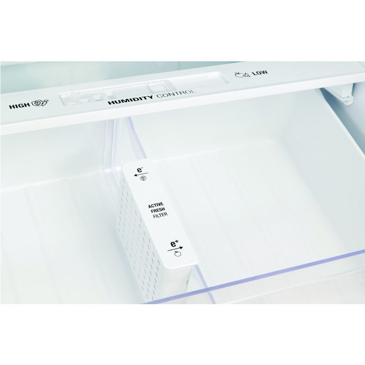 Hotpoint XUL95T1ZXOJH Ultima 201x60cm Freestanding Fridge Freezer Shiny Inox