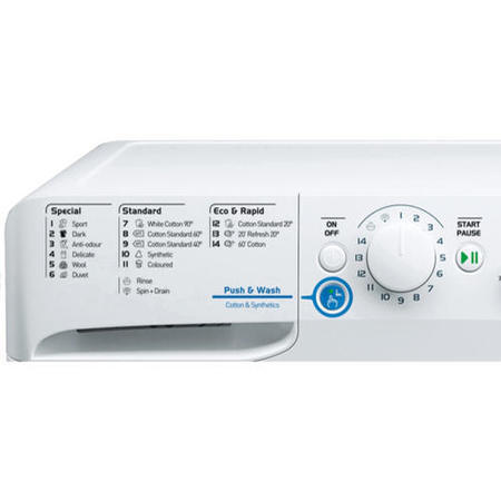 Indesit XWC61452W White 6kg 1400rpm Freestanding Washing Machine
