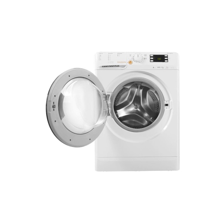 Indesit XWDE961480XWKKK 9kg Wash 6kg Dry Freestanding Washer Dryer White