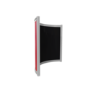 GRADE A1 - Far Infrared Heater Black Curved Panel Aluminium 400W - 550 x 500mm