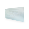 Far Infrared HeaterWhite Glass Panel 900W - 550 x 1100mm