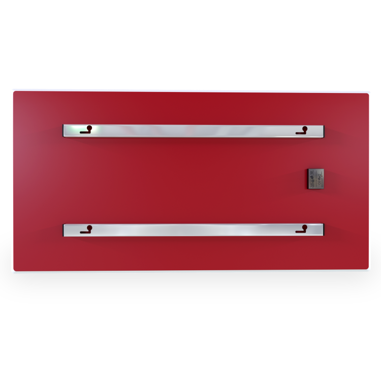 Far Infrared HeaterWhite Glass Panel 900W - 550 x 1100mm