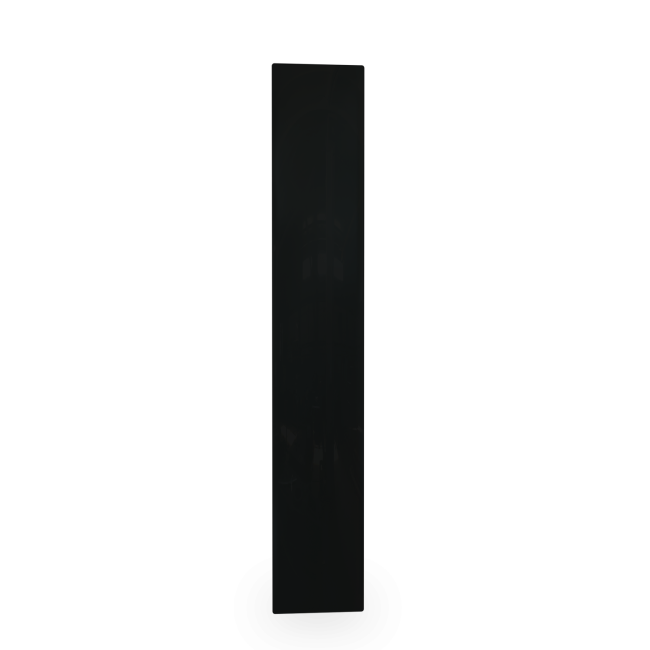 Far Infrared Heater Slim Black Glass Panel 600W - 300 x 1800mm