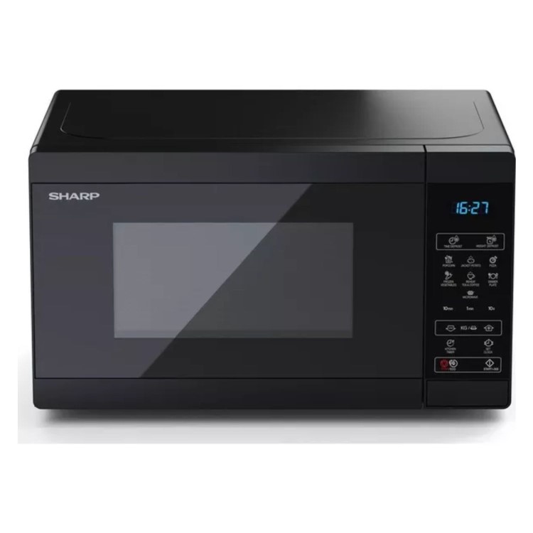 Sharp 20L 800W Solo Microwave - Black