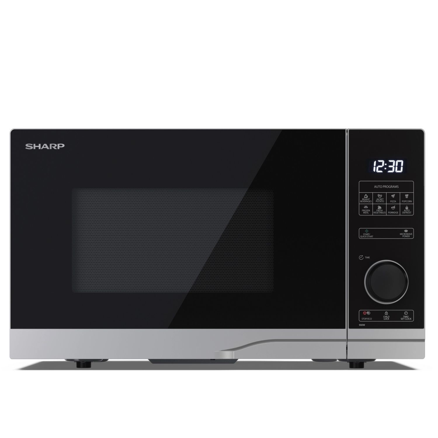 Sharp 25L 900W Solo Microwave YC-PS254AU-S
