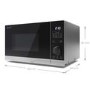 Sharp 25L 900W Solo Microwave - Silver