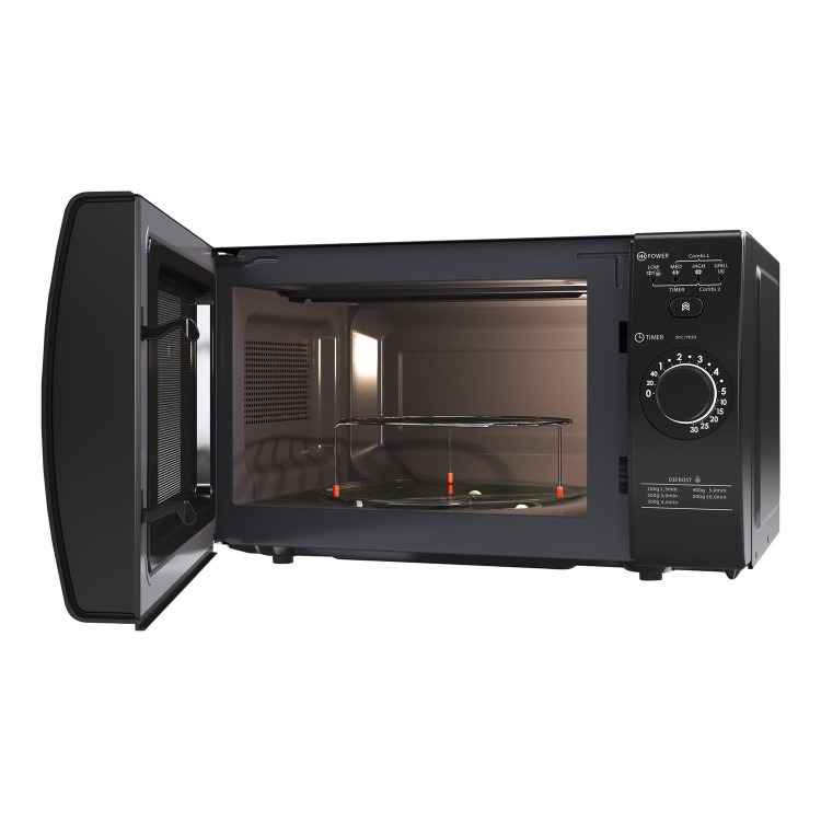 Sharp 20L 700W Microwave With Grill - Black