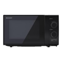 Sharp 20L Freestanding Solo Microwave Oven - Black