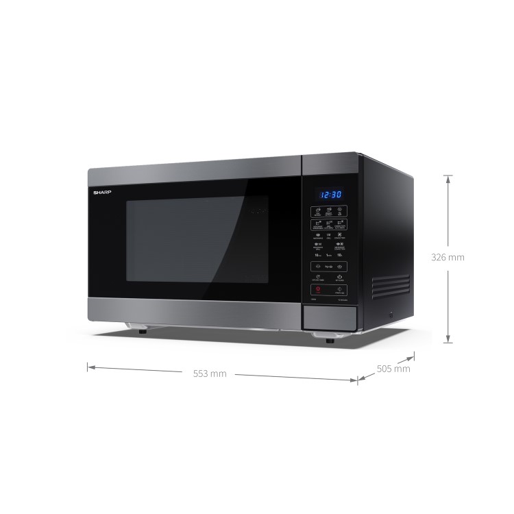Refurbished Sharp YCMC422AUSB 42L 1000W Digital Combination Microwave with Grill