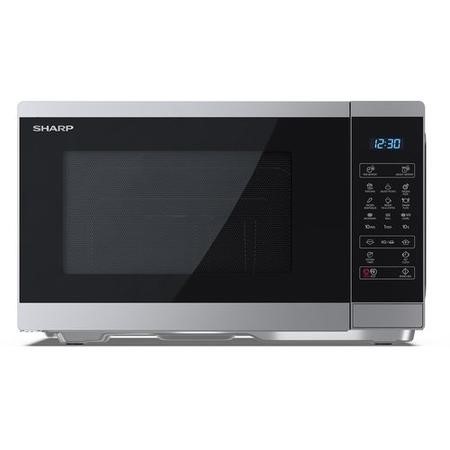 Sharp YC-MG252AU-S 25L Microwave with Grill - Silver
