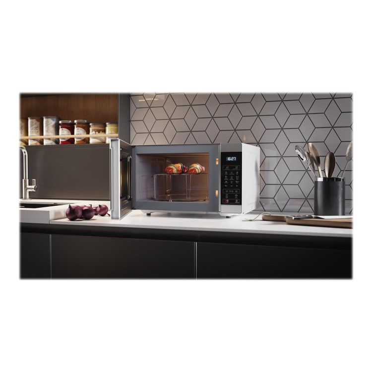 Refurbished Sharp 25L 900W Digital Microwave With Grill Silver