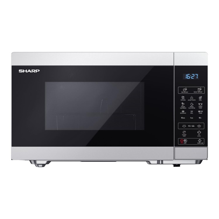 Sharp 28L Freestanding Digital Microwave & Grill - Silver