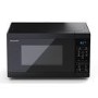 Sharp 20L Freestanding Digital Solo Microwave - Black