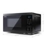 Sharp 20L Freestanding Digital Solo Microwave - Black