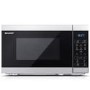 Sharp 20L Freestanding Digital Solo Microwave - Silver
