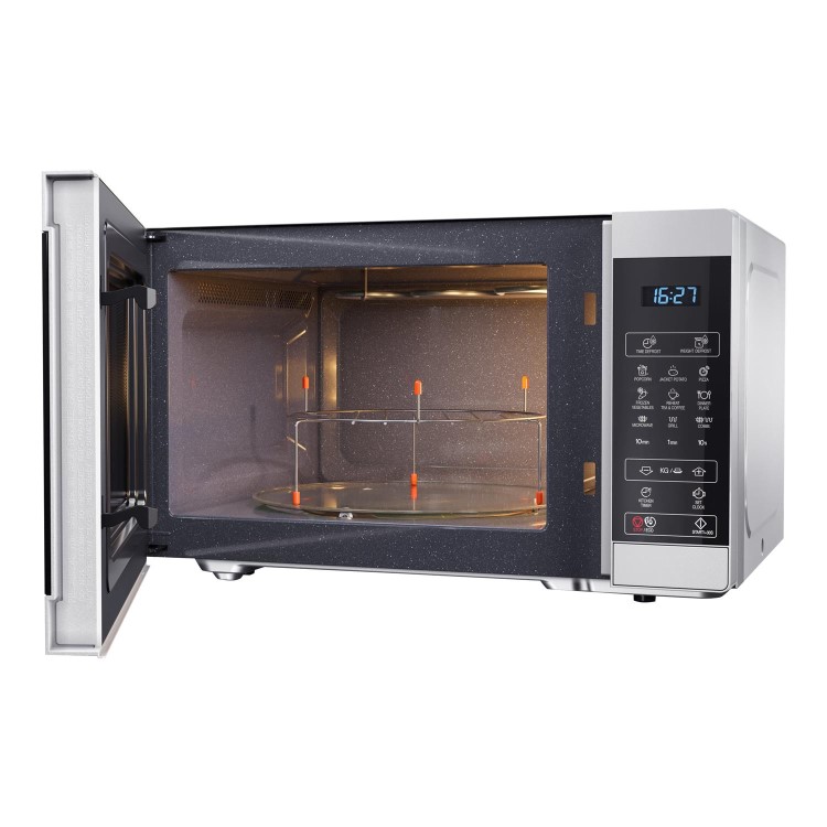 Refurbished Sharp YCMS02US 20L With Grill 800W Digital Microwave Silver