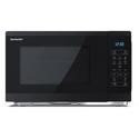 Sharp 25L Freestanding Digital Solo Microwave - Black