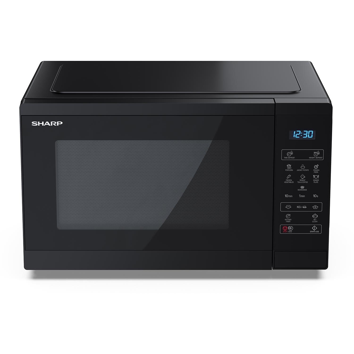 Sharp 25L Freestanding Digital Solo Microwave - Black YCMS252AUB ...