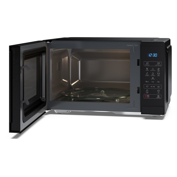 Sharp 25L Freestanding Digital Solo Microwave - Black