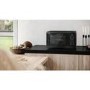 Sharp 25L Freestanding Digital Solo Microwave - Black