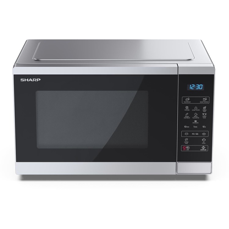 Refurbished Sharp YCMS252AUS 25L 900W Digital Microwave Silver