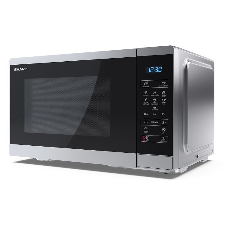 Refurbished Sharp YCMS252AUS 25L 900W Digital Microwave Silver