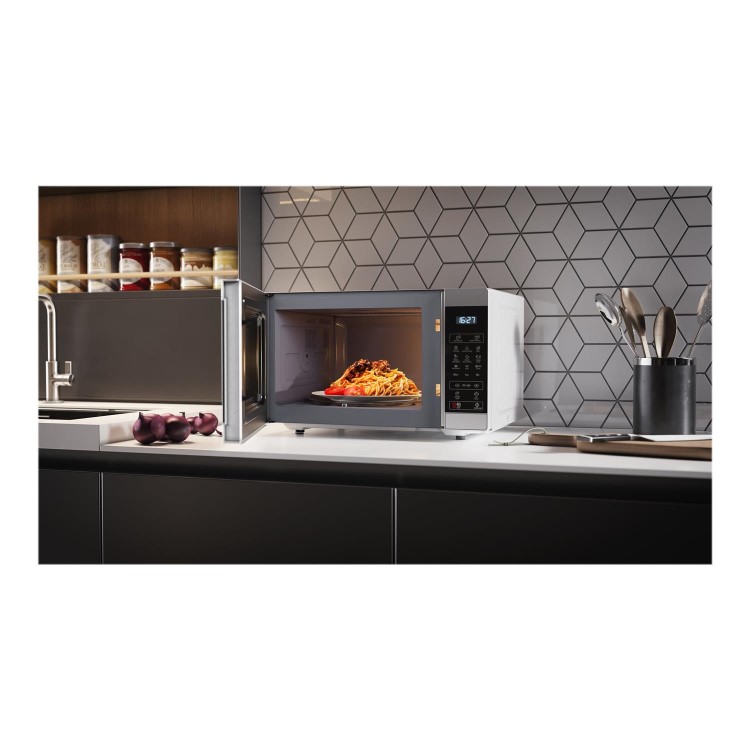 Refurbished Sharp YCMS51US 25L 900W Digital Microwave Silver