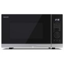 YCPG254AUS Sharp 25L Freestanding Digital Microwave Oven & Grill - Silver