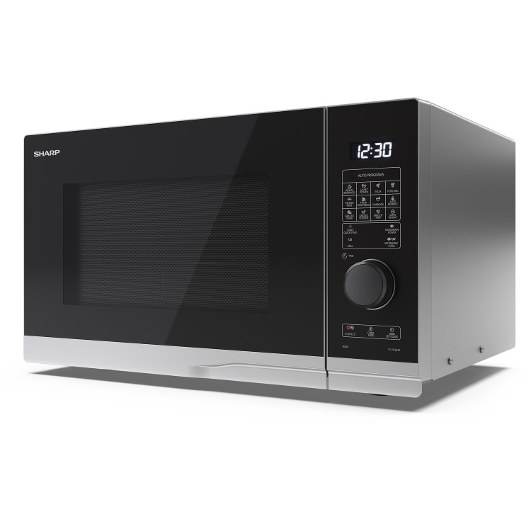 Sharp 28L Freestanding Microwave & Grill - Silver