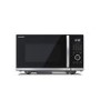 Sharp 23L 900W Digital Flatbed Microwave with Grill - Black