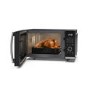 Sharp 23L 900W Digital Flatbed Microwave with Grill - Black