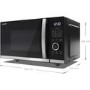 Refurbished Sharp YCQG254AUB 25L with Grill 900W Digital Flatbed Microwave Black