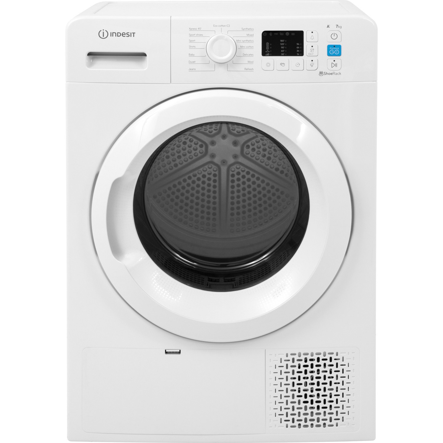 Refurbished Indesit YTM1071R Freestanding Condenser 7KG Tumble Dryer White