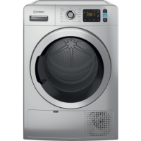 Indesit Push&Go 8kg Heat Pump Dryer - Silver